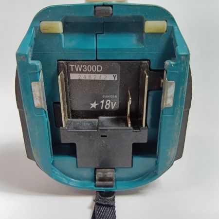 MAKITA マキタ インパクトレンチ TW300D ブルー 程度B 本体のみ コードレス式 18v