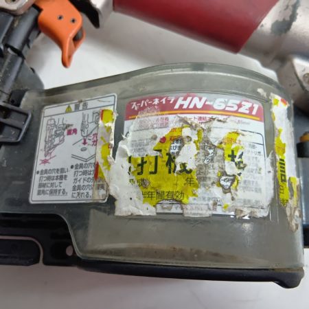 MAX マックス エア釘打ち HN-65Z1 レッド 程度C 本体のみ 高圧 65mm 13426279F キズ・ハガレ有