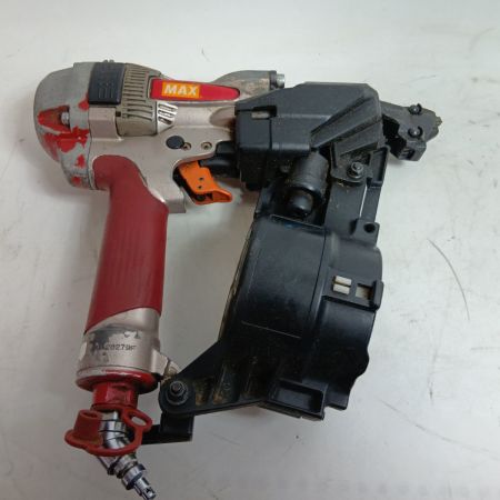 MAX マックス エア釘打ち HN-65Z1 レッド 程度C 本体のみ 高圧 65mm 13426279F キズ・ハガレ有