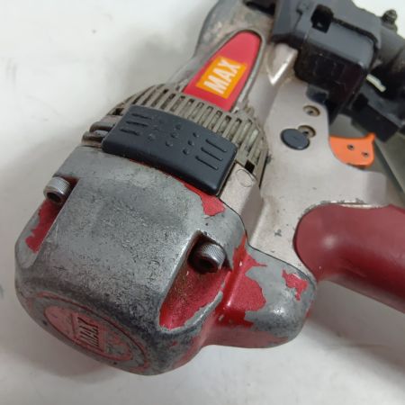 MAX マックス エア釘打ち HN-65Z1 レッド 程度C 本体のみ 高圧 65mm 13426279F キズ・ハガレ有