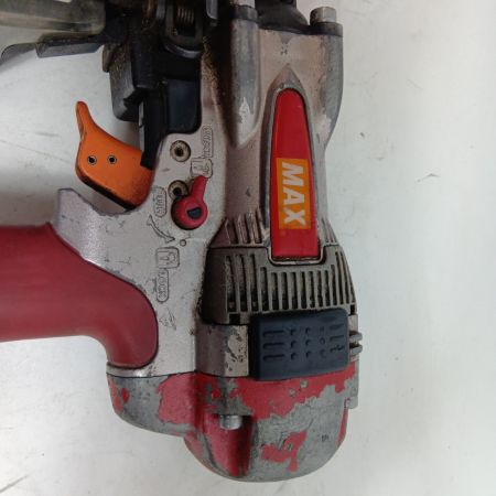 MAX マックス エア釘打ち HN-65Z1 レッド 程度C 本体のみ 高圧 65mm 13426279F キズ・ハガレ有