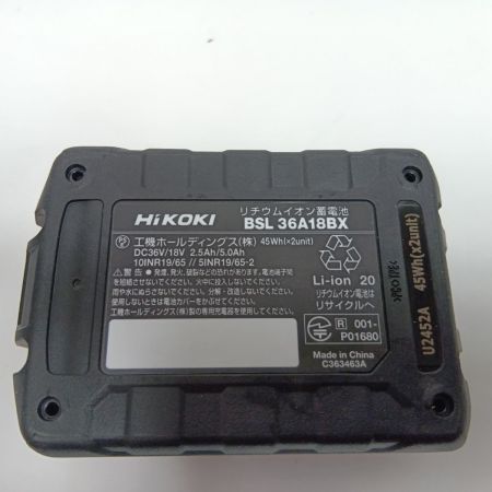HiKOKI ハイコーキ インパクトレンチ WR36DH 限定色黒金 未使用品(S) コードレス式 36v 2.5Ah