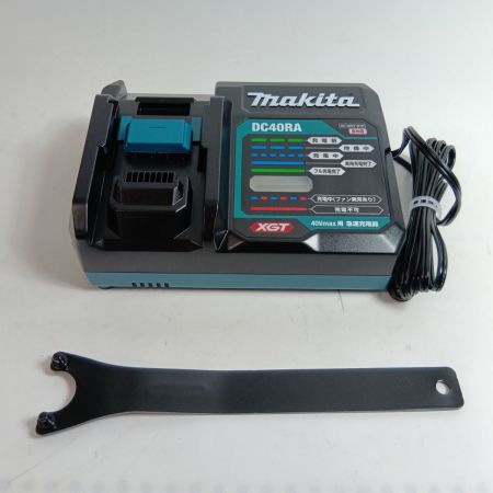 MAKITA マキタ ハンドグラインダー GA037GRMX ブルー 程度A コードレス式 18v 6.0Ah