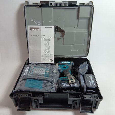 MAKITA マキタ インパクトドライバ TD162DRGX ブルー 未使用品(S) コードレス式 14.4v 6.0Ah