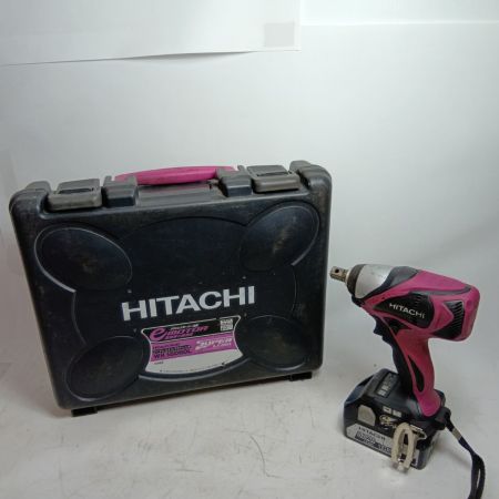 HITACHI 日立 インパクトレンチ WR18DBDL バイオレット 程度C コードレス式 18v 4.0Ah J450184 キズ・ヨゴレ有