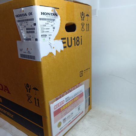HONDA ホンダ 工具 大型機械 ポータブル発電機  EU18i レッド 未使用品(S) 本体のみ EAMT-3148989 リコール対象外確認済み