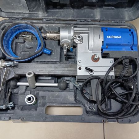 SIBUYA 乾湿兼用ダイモドリル TSK-165 ブルー 程度C 本体のみ コード式 100v