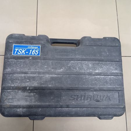 SIBUYA 乾湿兼用ダイモドリル TSK-165 ブルー 程度C 本体のみ コード式 100v