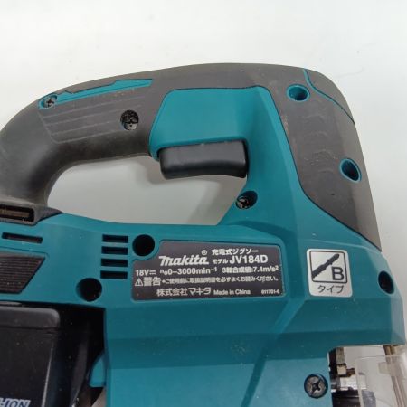MAKITA マキタ ジグソー JV184D ブルー 程度B コードレス式 18v 6.0Ah