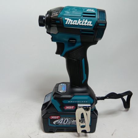MAKITA マキタ インパクトドライバ TD002GRDX ブルー 未使用品(S) 付属品完備 コードレス式 40v 2.5Ah