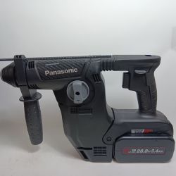 Panasonic パナソニック ハンマドリル EZ7881PC2V-B ブラック 未使用品(S) 付属品完備 コードレス式 28.8Ｖ Sランク