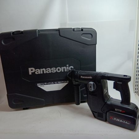 Panasonic パナソニック ハンマドリル EZ7881PC2V-B ブラック 未使用品(S) 付属品完備 コードレス式 28.8Ｖ