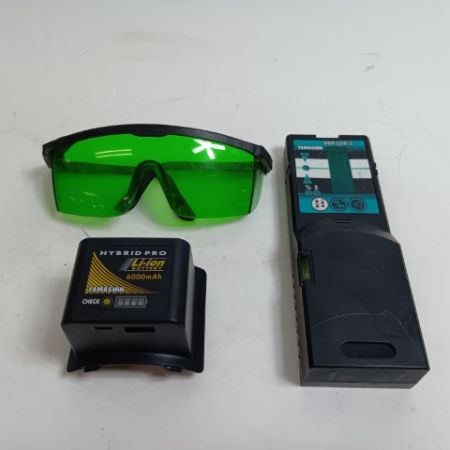 山真 レーザー墨出し器 LDR-9S 程度B