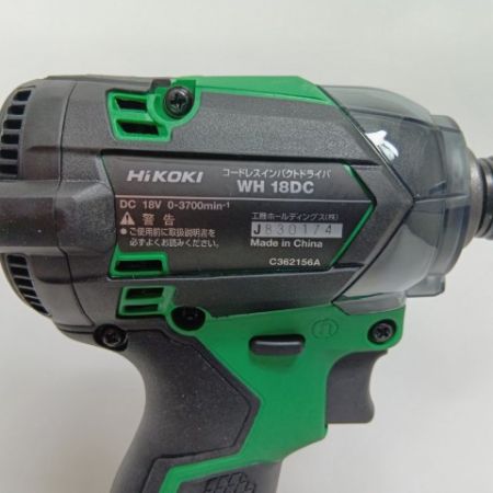 HiKOKI ハイコーキ インパクトドライバ WH18DC グリーン 未使用品(S) コードレス式 18v 830174