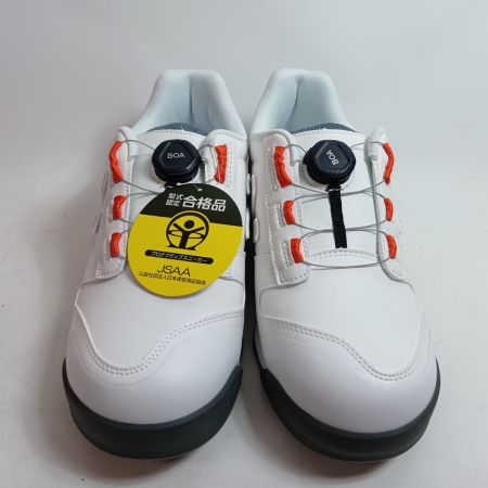 NEW BALANCE ニュー・バランス 安全靴 BS-118 ホワイト×グレー 未使用品(S) 本体のみ 25.5EEE