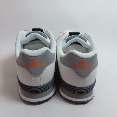 NEW BALANCE ニュー・バランス 安全靴 BS-118 ホワイト×グレー 未使用品(S) 本体のみ 25.5EEE