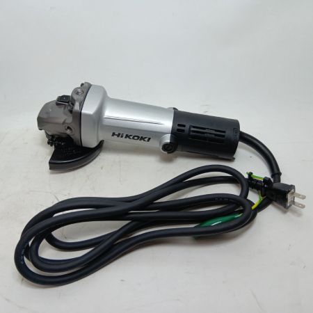 HiKOKI ハイコーキ ディスクグラインダー G10SHA シルバー 程度A 本体のみ コード式 100mm 100v C752212 美品