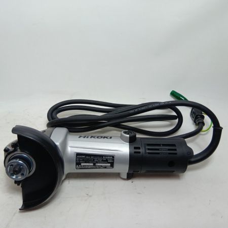 HiKOKI ハイコーキ ディスクグラインダー G10SHA シルバー 程度A 本体のみ コード式 100mm 100v C752212 美品