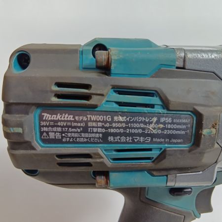 MAKITA マキタ インパクトレンチ TW001GRDX 程度B コードレス式 40v キズ・ハガレ有
