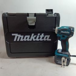MAKITA マキタ インパクトドライバ TD162DRGX ブルー 未使用品(S) 充電器・充電池2個・ケース付 コードレス式 14.4v 6.0Ah Sランク