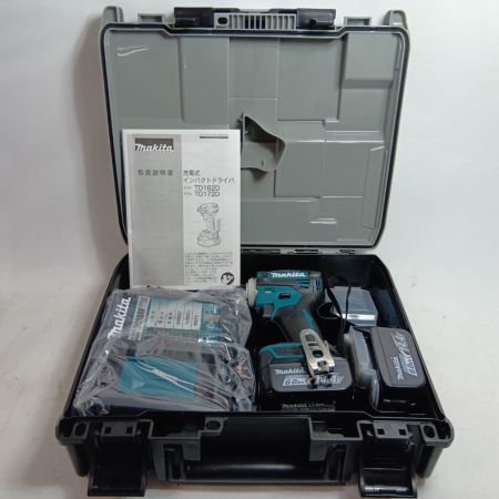 MAKITA マキタ インパクトドライバ TD162DRGX ブルー 未使用品(S) コードレス式 14.4v 6.0Ah
