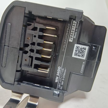 HiKOKI ハイコーキ インパクトドライバ WH36DD ブラック 未使用品(S) コードレス式 J8500150