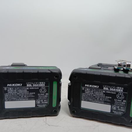 HiKOKI ハイコーキ インパクトドライバ WH36DD ブラック 未使用品(S) コードレス式 J8500150