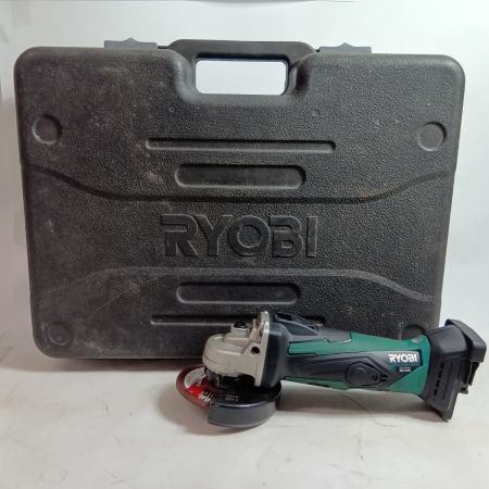 RYOBI リョービ グラインダー BG-1410 グリーン 程度B 充電器・充電池1個・ケース付 100mm 14.4v 1712 ヨゴレ有