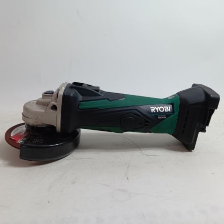 RYOBI リョービ グラインダー BG-1410 グリーン 程度B 充電器・充電池1個・ケース付 100mm 14.4v 1712 ヨゴレ有