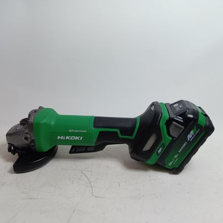 HiKOKI ハイコーキ ディスクグラインダー G3610DD グリーン 未使用品(S) 充電器・充電池2個・ケース付 コードレス式 36v J950575