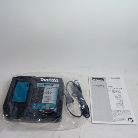 MAKITA マキタ インパクトドライバ TD162DRGX ブルー 未使用品(S) コードレス式 14.4v 6.0Ah