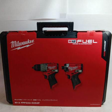 ミルウォーキーツール パワーパック M12 FPP2A2-5252P レッド 未使用品(S) 付属品完備