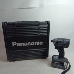 Panasonic パナソニック インパクトドライバ EZ76A1LJ2G-B ブラック 未使用品(S) 充電器・充電池2個・ケース付 18v 5.0Ah Sランク