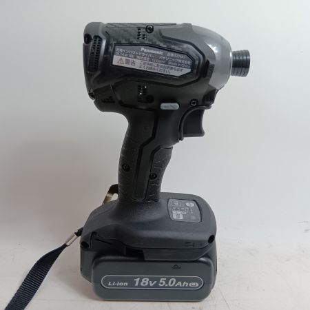 Panasonic パナソニック インパクトドライバ EZ76A1LJ2G-B ブラック 未使用品(S) 充電器・充電池2個・ケース付 18v 5.0Ah