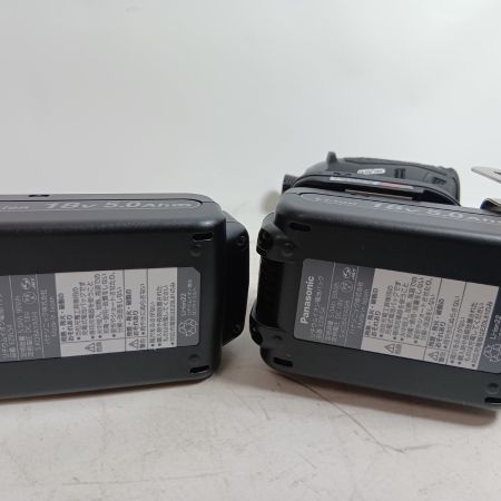 Panasonic パナソニック インパクトドライバ EZ76A1LJ2G-B ブラック 未使用品(S) 充電器・充電池2個・ケース付 18v 5.0Ah