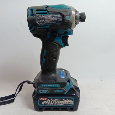 MAKITA マキタ インパクトドライバ TD001GRDX ブラック 程度B コードレス式 40v 2.5Ah  29826