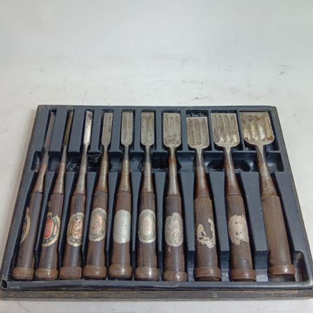 鑿 別ﾁｮｳ追入のみ 10本ｾｯﾄ 程度C