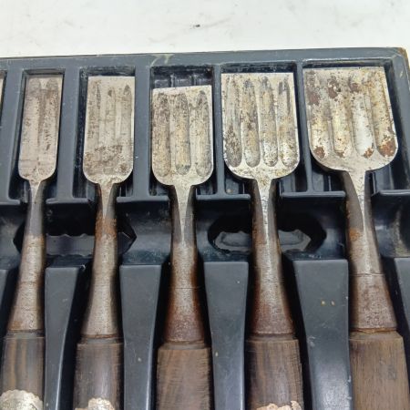 鑿 別ﾁｮｳ追入のみ 10本ｾｯﾄ 程度C