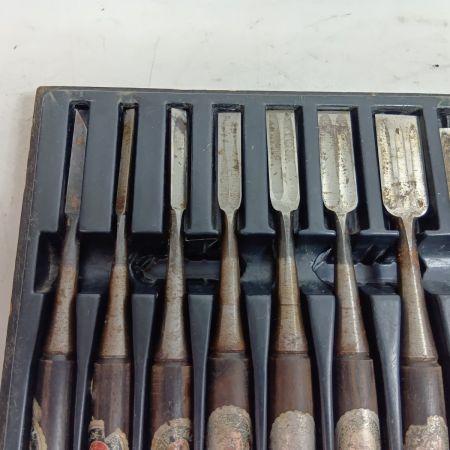 鑿 別ﾁｮｳ追入のみ 10本ｾｯﾄ 程度C