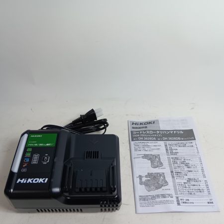 HiKOKI ハイコーキ ハンマドリル DH3628DA グリーン 未使用品(S) 充電器・充電池2個・ケース付 コードレス式 36v C950486