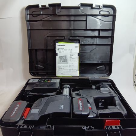 Panasonic パナソニック ハンマドリル EZ7881PC2V-B ブラック 未使用品(S) 充電器・充電池2個・ケース付 コードレス式 28.8V
