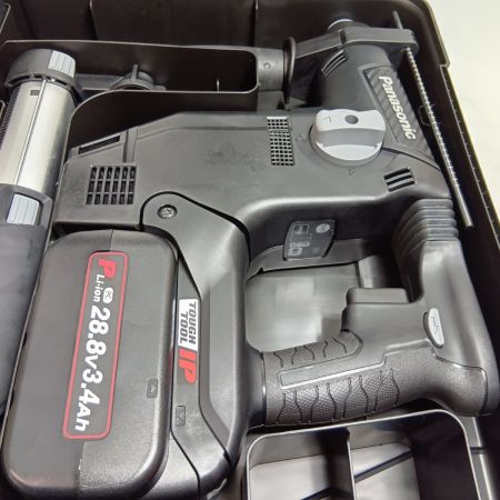 Panasonic パナソニック ハンマドリル EZ7881PC2V-B ブラック 未使用品(S) 充電器・充電池2個・ケース付 コードレス式 28.8V