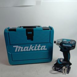 MAKITA マキタ インパクトドライバ TS141DRGX ブルー 未使用品(S) 充電器・充電池2個・ケース付 コードレス式 18v 6.0Ah 78406 Sランク