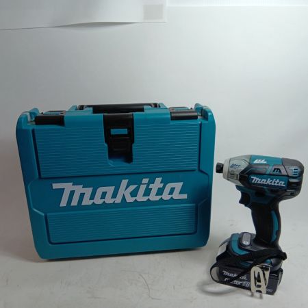 MAKITA マキタ インパクトドライバ TS141DRGX ブルー 未使用品(S) 充電器・充電池2個・ケース付 コードレス式 18v 6.0Ah 78406