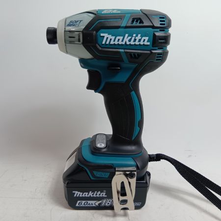 MAKITA マキタ インパクトドライバ TS141DRGX ブルー 未使用品(S) 充電器・充電池2個・ケース付 コードレス式 18v 6.0Ah 78406