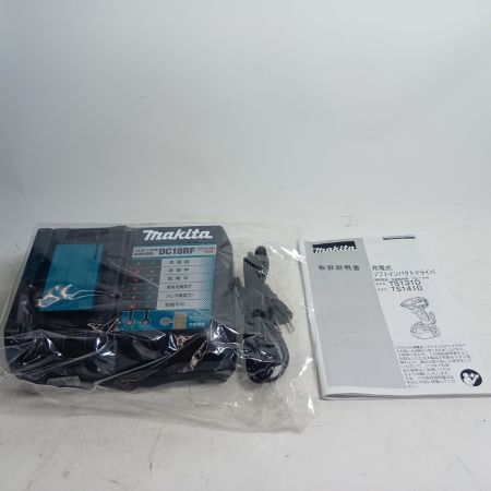 MAKITA マキタ インパクトドライバ TS141DRGX ブルー 未使用品(S) 充電器・充電池2個・ケース付 コードレス式 18v 6.0Ah 78406