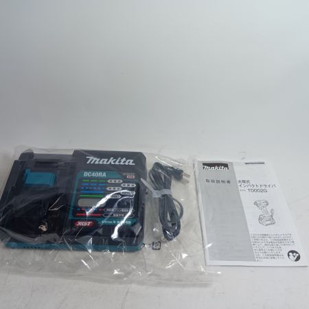 MAKITA マキタ インパクトドライバ TD002GRDX ブルー 未使用品(S) コードレス式 40v 2.5Ah 145707
