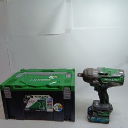 HiKOKI ハイコーキ インパクトレンチ WR36DF 程度B 充電器・充電池2個・ケース付 コードレス式 36v Bランク