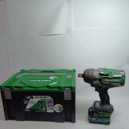 HiKOKI ハイコーキ インパクトレンチ WR36DF 程度B 充電器・充電池2個・ケース付 コードレス式 36v