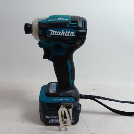MAKITA マキタ インパクトドライバ TD162DRGX ブルー 未使用品(S) 充電器・充電池2個・ケース付 コードレス式 14.4v 6.0Ah